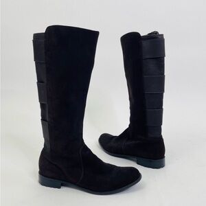 Calvin Klein Tipper Boots Dark Brown Suede, Size 9